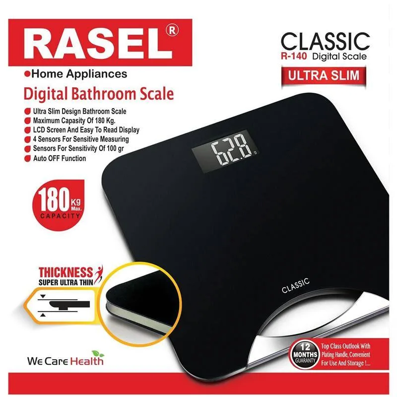 ترازوی خانگی راسل Rasel مدل CLASSIC کد R-140 2 ترازوی خانگی راسل Rasel مدل CLASSIC کد R-140