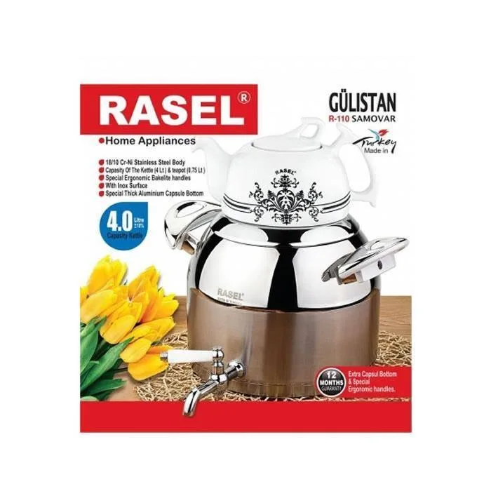 ست کتری و قوری راسل مدل GULISTAN کد R-110 3 ست کتری و قوری راسل مدل GULISTAN کد R-110