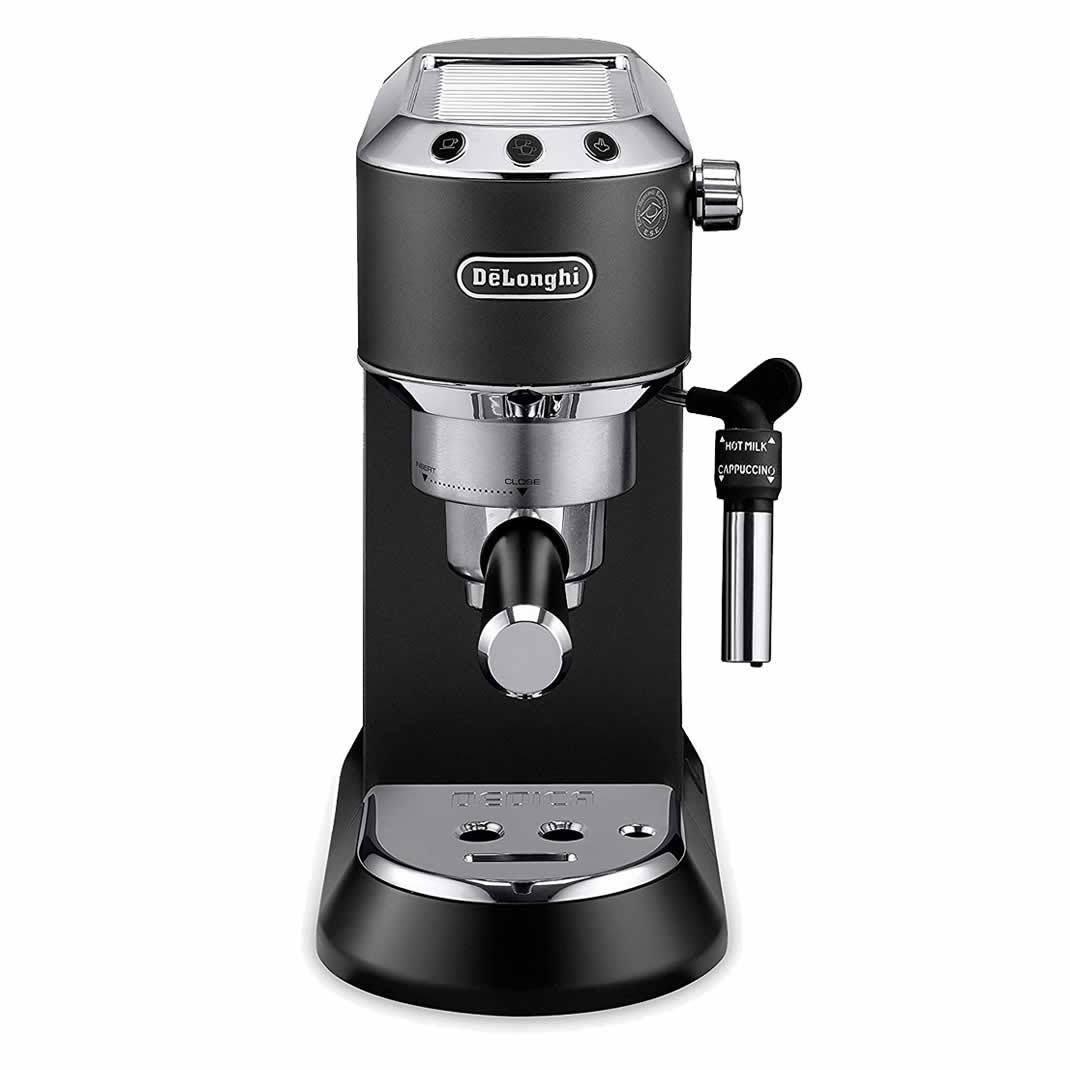 اسپرسوساز دلونگی Delonghi مدل Dedica EC685 مشکی 4 اسپرسوساز دلونگی Delonghi مدل Dedica EC685 مشکی
