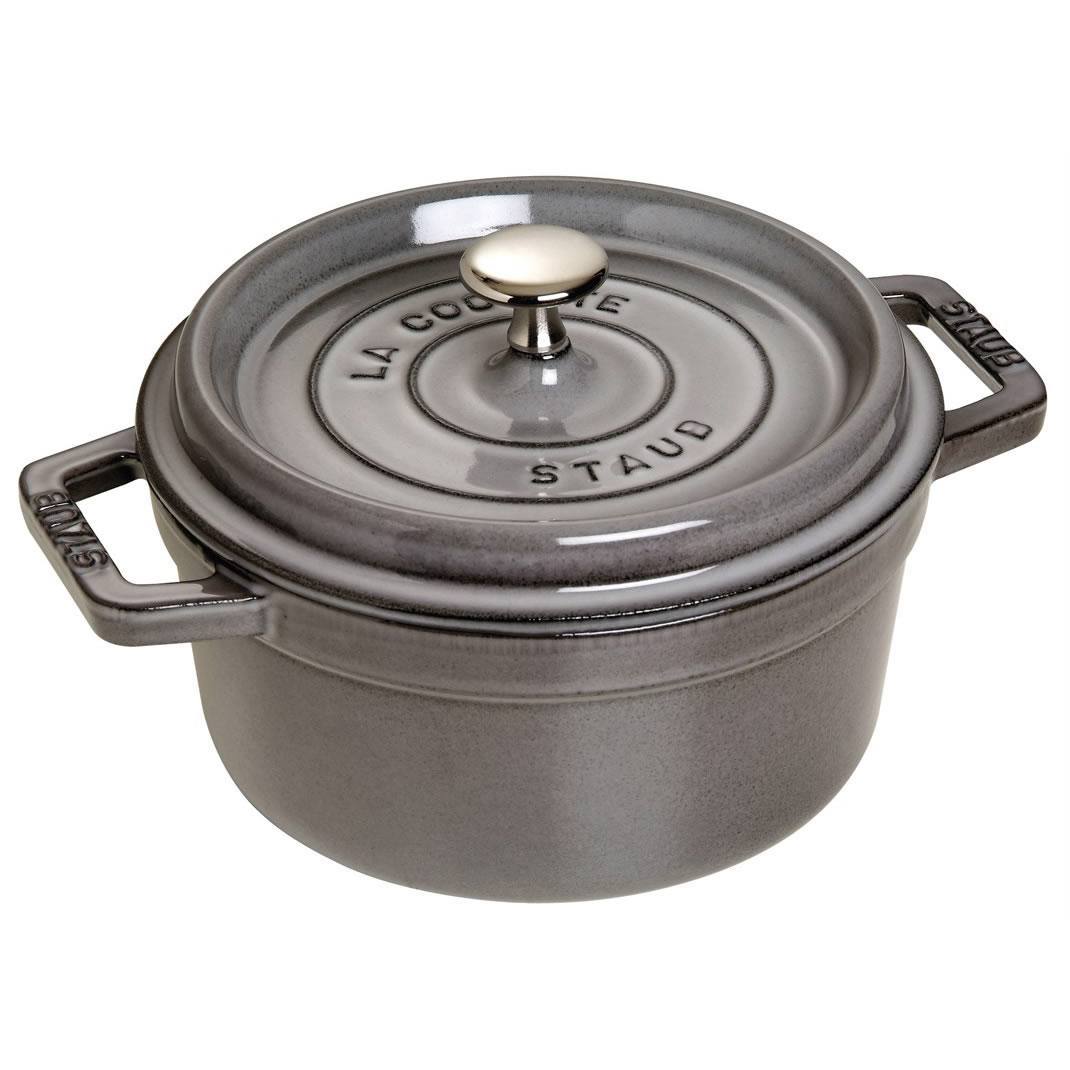 قابلمه استاب STAUB کد 405093040 سایز 20 طوسی 1 قابلمه استاب STAUB کد 405093040 سایز 20 طوسی