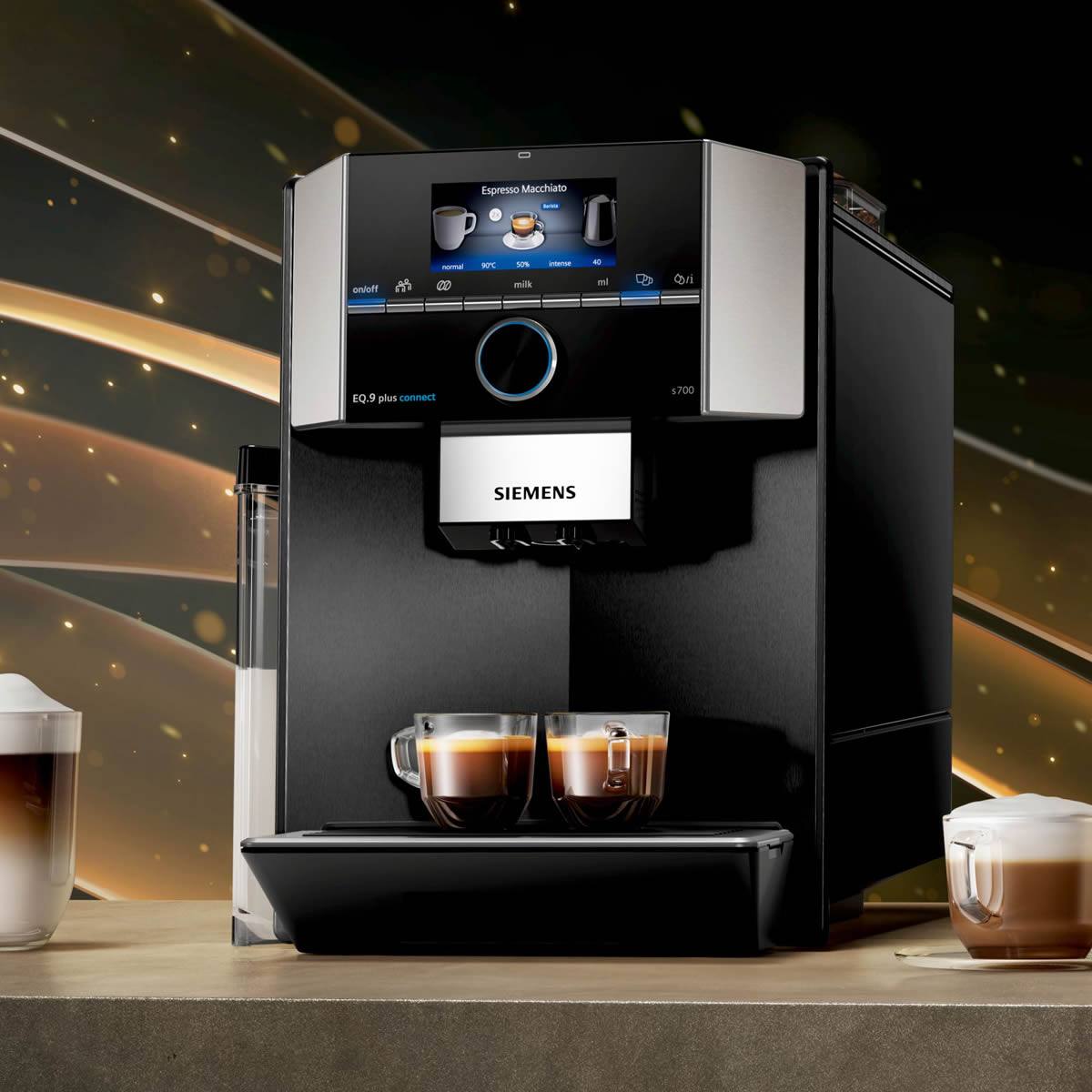 اسپرسوساز زیمنس SIEMENS مدل EQ.9 s700 کد TI9573X9RW 4 اسپرسوساز زیمنس SIEMENS مدل EQ.9 s700 کد TI9573X9RW