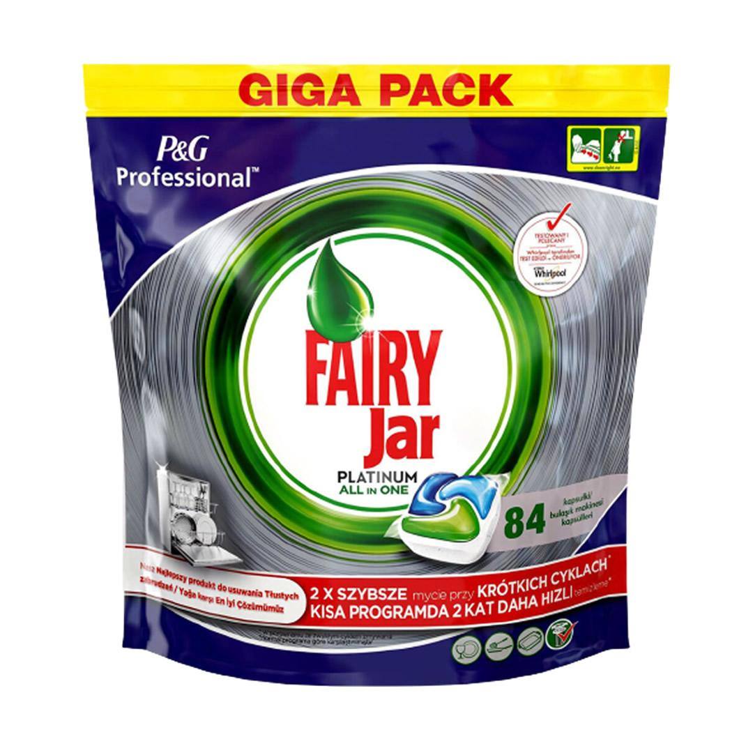قرص ماشین ظرفشویی فیری Fairy بسته 84 عددی مدل پلاتینیوم جار 1 قرص ماشین ظرفشویی فیری Fairy بسته 84 عددی مدل پلاتینیوم جار