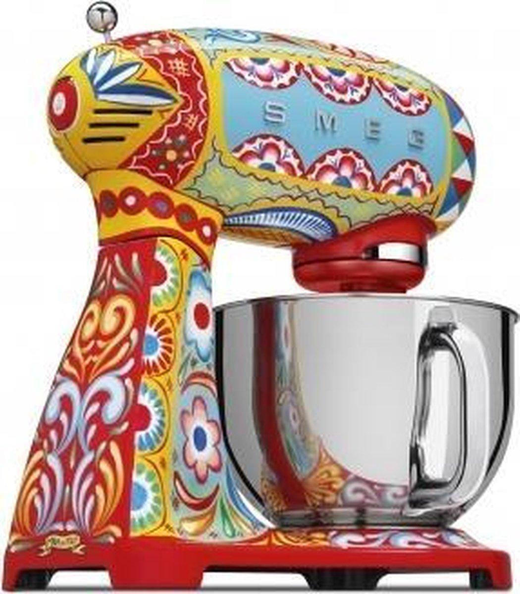 همزن کاسهدار اسمگ SMEG طرح دولچه-گابانا Dolce & Gabbana مدل SMF03DGEU 5 همزن کاسهدار اسمگ SMEG طرح دولچه-گابانا Dolce & Gabbana مدل SMF03DGEU