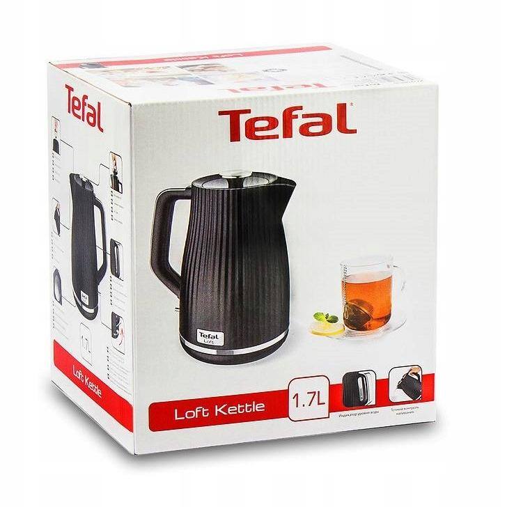 کتری برقی تفال Tefal مدل KO250830 مشکی 5 کتری برقی تفال Tefal مدل KO250830 مشکی