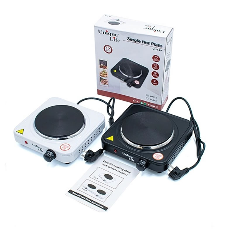 اجاق برقی یونیک لایف Unique Life مدل UL-2411 مشکی 3 اجاق برقی یونیک لایف Unique Life مدل UL-2411 مشکی