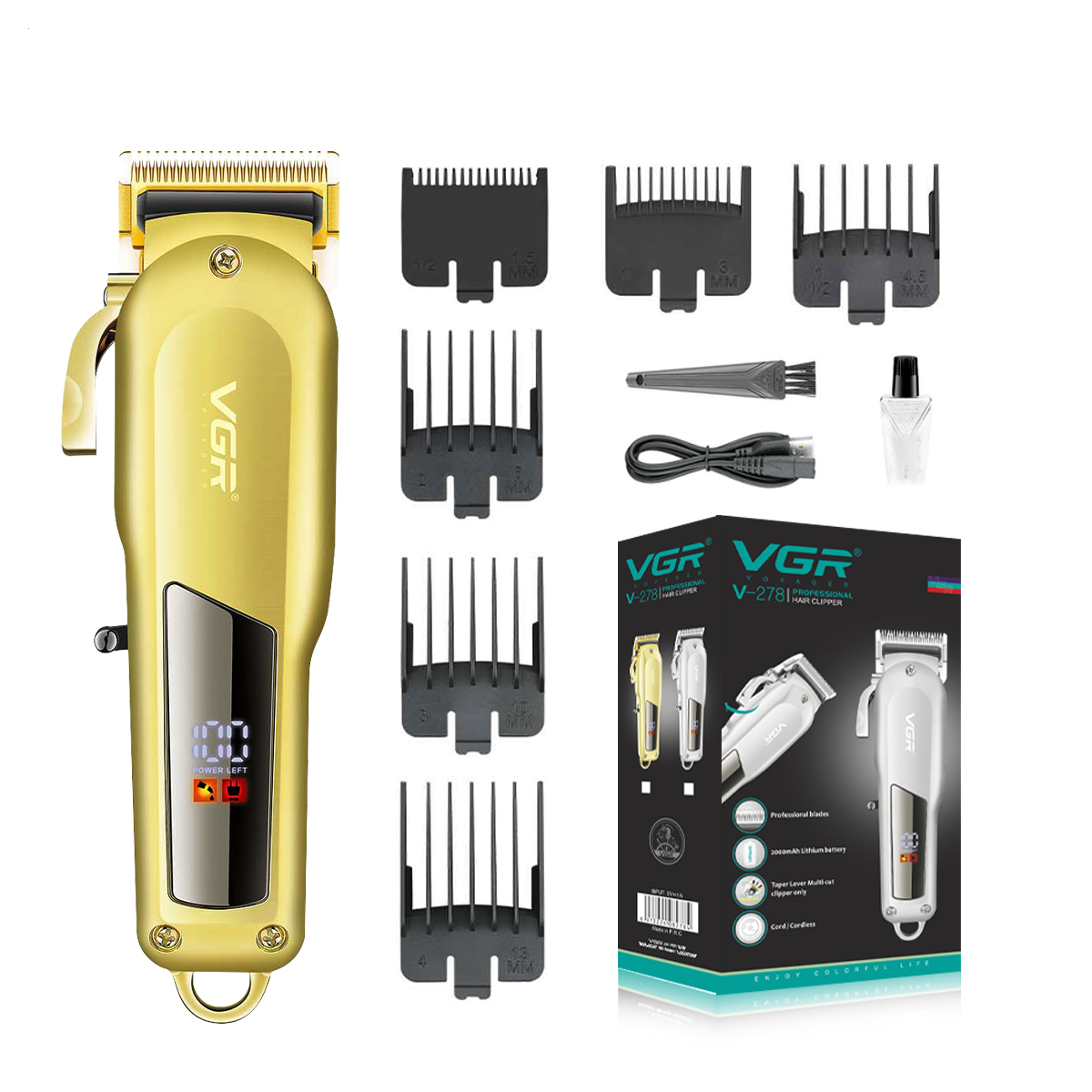 ماشین اصلاح وی جی آر VGR مدل V-278 1 ماشین اصلاح وی جی آر VGR مدل V-278