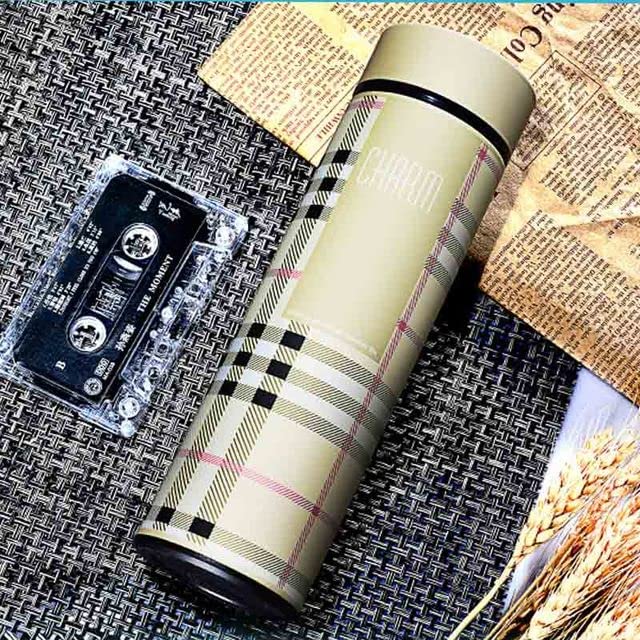 فلاسک هوشمند طرح بربری Burberry مدل Beige 5 فلاسک هوشمند طرح بربری Burberry مدل Beige