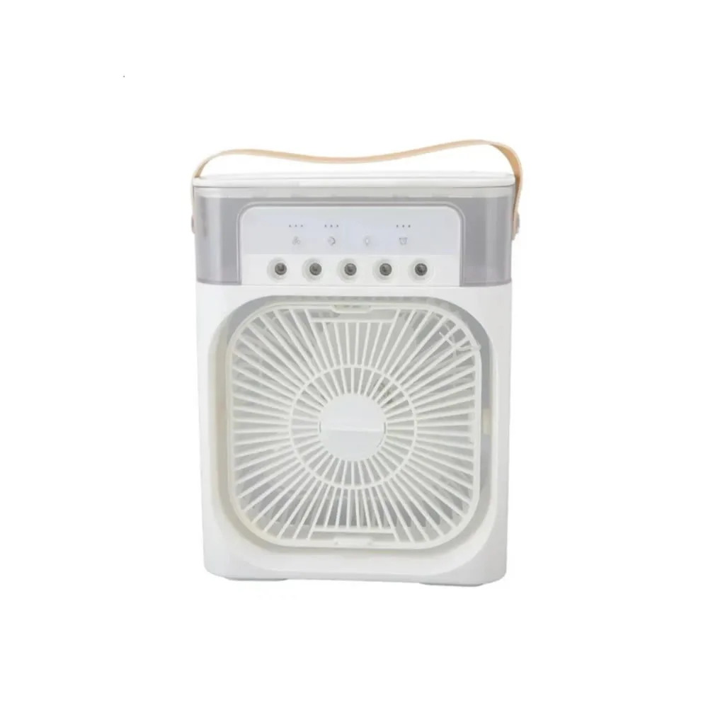پنکه مه پاش رومیزی AIr Conditioner مدل 3 در 1 1 پنکه مه پاش رومیزی AIr Conditioner مدل 3 در 1