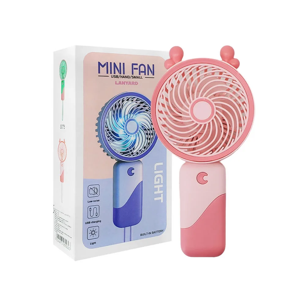 پنکه شارژی دستی Mini Fan مدل 11662 2 پنکه شارژی دستی Mini Fan مدل 11662