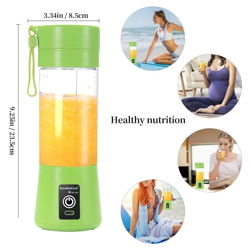 شیکر شارژی و اسموتیساز Juice Blender مدل A-801 6 شیکر شارژی و اسموتیساز Juice Blender مدل A-801