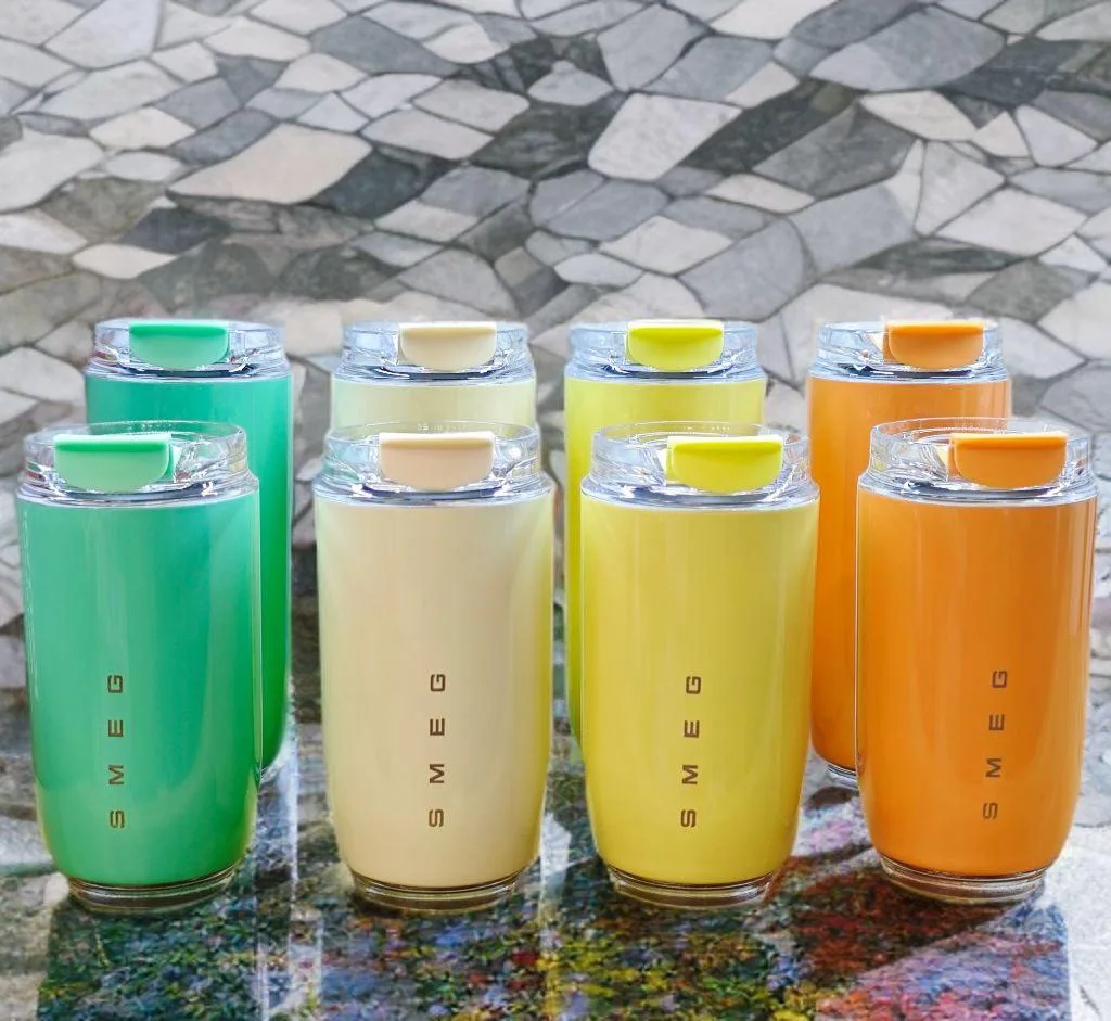 تراول ماگ اسمگ Smeg 320 ml مدل 4806 مشکی 6 تراول ماگ اسمگ Smeg 320 ml مدل 4806 مشکی