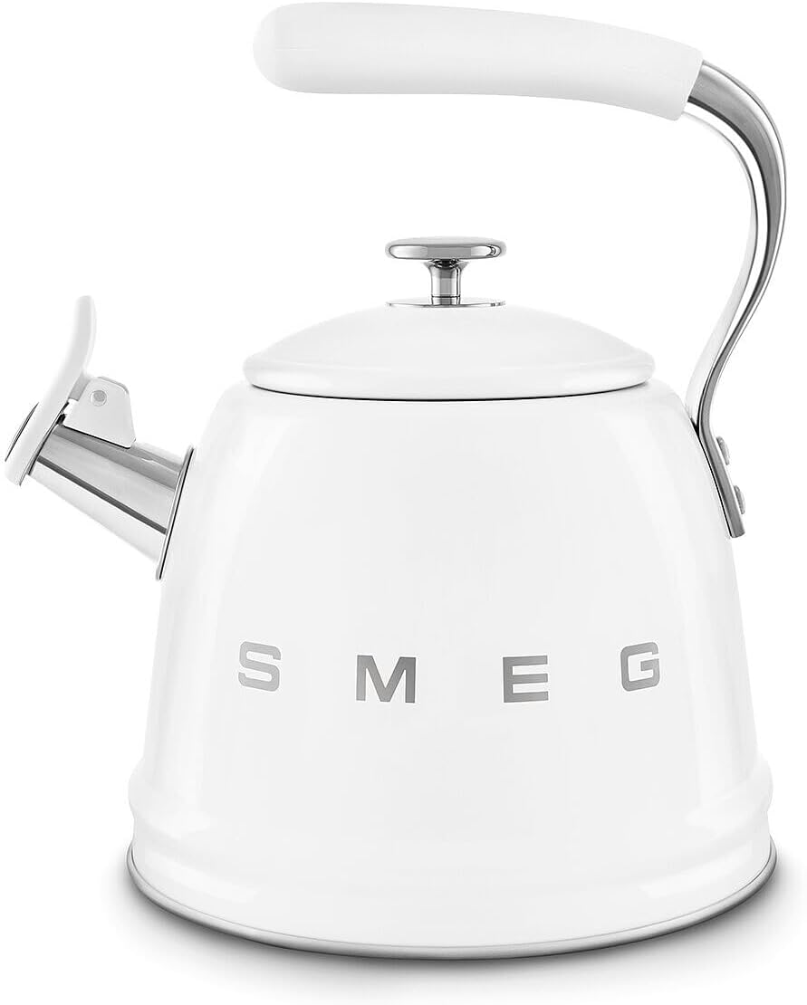 کتری رو گازی اسمگ برند SMEG مدل CKLW2001 سفید 1 کتری رو گازی اسمگ برند SMEG مدل CKLW2001 سفید