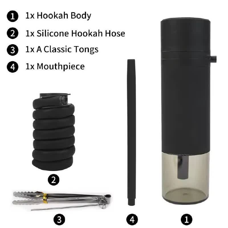 قلیان مسافرتی مدل HOOKAH 4 قلیان مسافرتی مدل HOOKAH