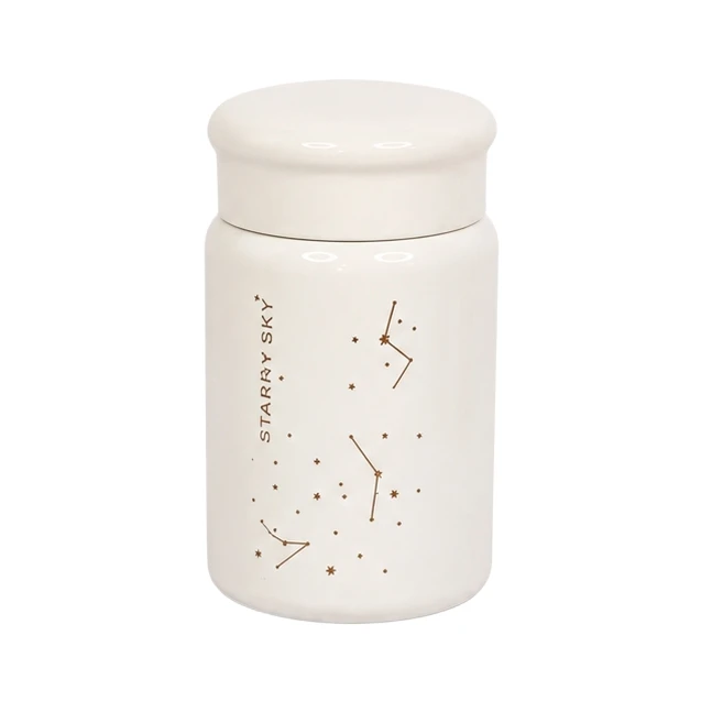 تراول ماگ اسکای XINBAKE مدل Starry Sky 200ml 2 تراول ماگ اسکای XINBAKE مدل Starry Sky 200ml