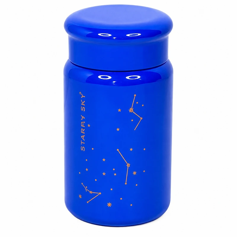 تراول ماگ اسکای XINBAKE مدل Starry Sky 200ml 4 تراول ماگ اسکای XINBAKE مدل Starry Sky 200ml