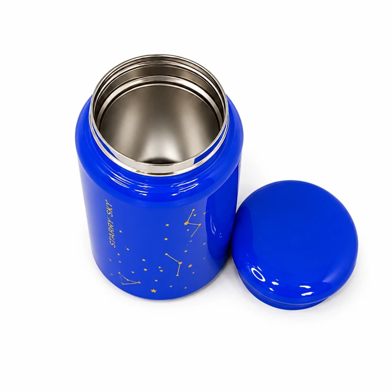 تراول ماگ اسکای XINBAKE مدل Starry Sky 200ml 6 تراول ماگ اسکای XINBAKE مدل Starry Sky 200ml