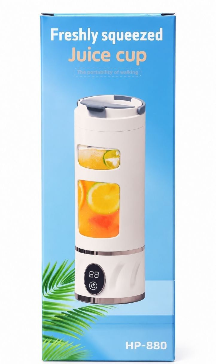 شیکر شارژی قابل حمل مدل Juice Cup Hp-880 6 شیکر شارژی قابل حمل مدل Juice Cup Hp-880