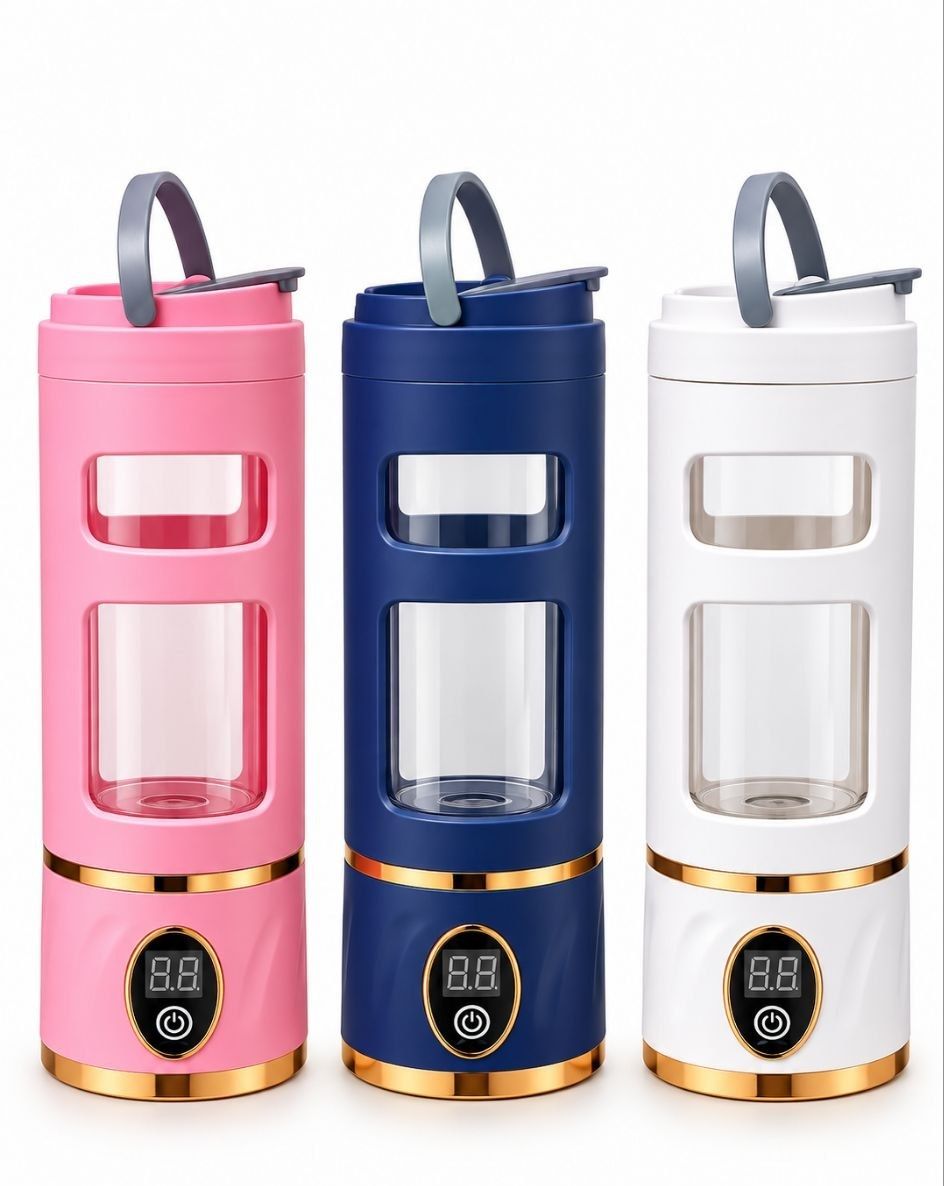 شیکر شارژی قابل حمل مدل Juice Cup Hp-880 2 شیکر شارژی قابل حمل مدل Juice Cup Hp-880