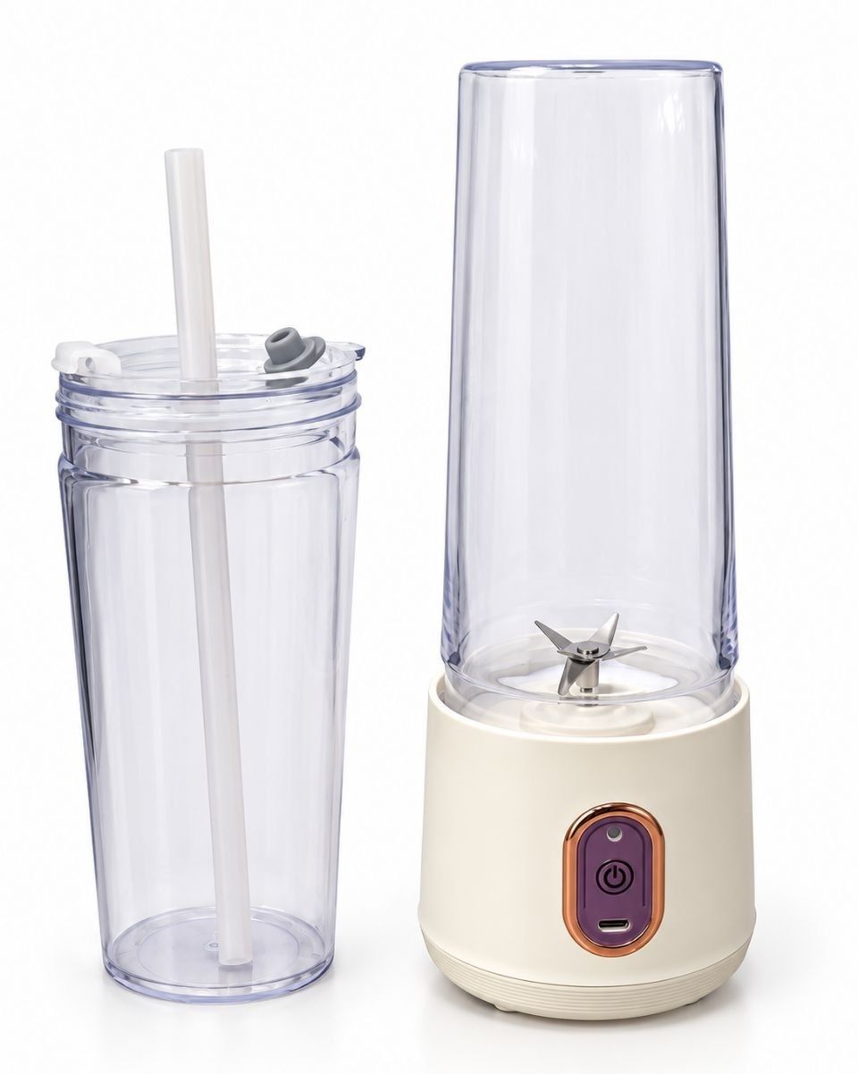 شیکر شارژی قابل حمل مدل Juice Cup YYQ203-1 5 شیکر شارژی قابل حمل مدل Juice Cup YYQ203-1